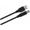 Kábel Gembird CCF-USB2-AMBM-10 čierny 3 m