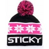 Sticky Baits Zimní čepice Black Bobble Beanie