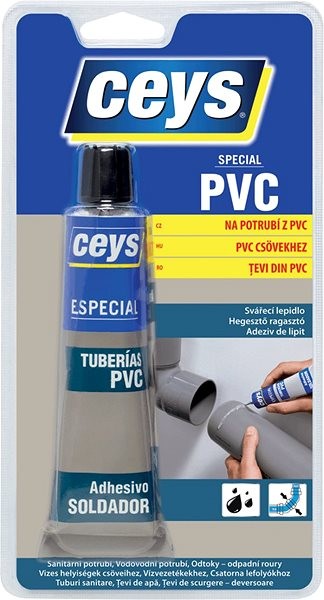 CEYS Special lepidlo na PVC potrubie 70g od 3,42 € - Heureka.sk