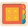 Goki Viacvrstvové Puzzle Geometrické Tvary