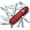 VICTORINOX HUNTSMAN T 1.3713.T (HUNTSMAN T 1.3713.T, red translucent, 91mm)
