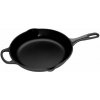 Le Creuset - panvica okrúhla na vyprážanie, servírovanie 16 cm čierna