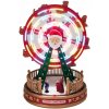 DEKORÁCIA OTOČNÁ VIANOČNÁ LED DIADELSKÝ MLYN S MENIACIMI SA FARBAMI