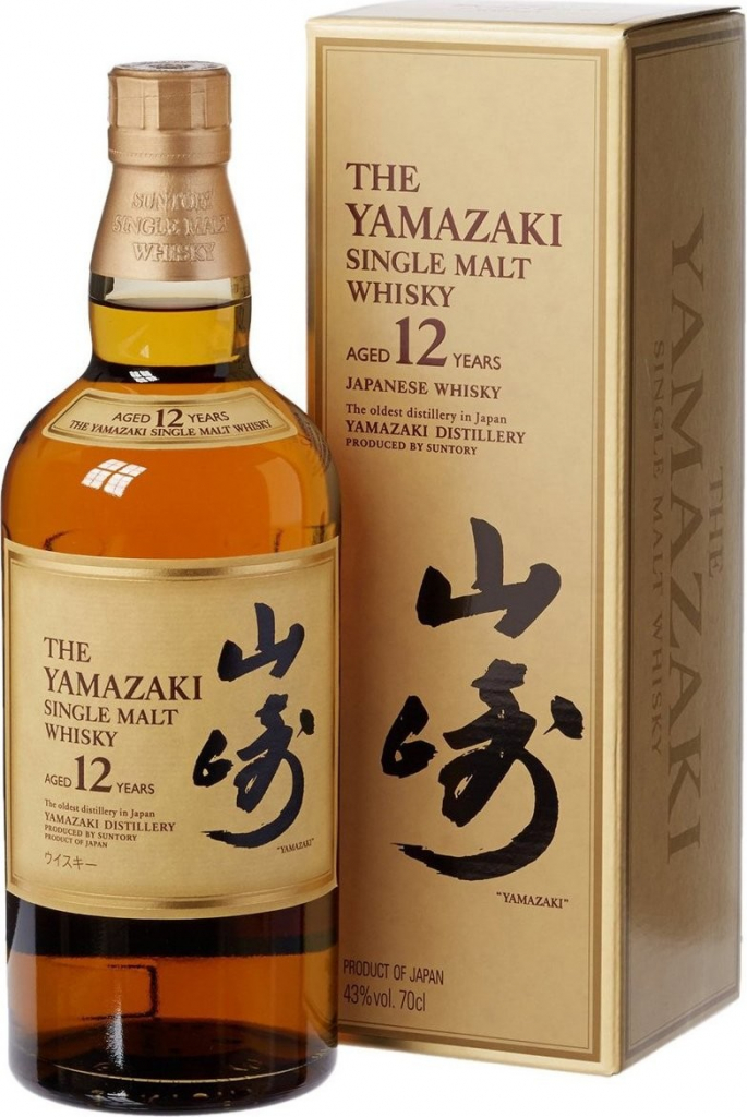 The Yamazaki 12y 43% 0,7 l (kartón)