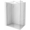 Mexen Kioto-X sprchová stena Walk-in 110 x 110 cm, transparentná 10 mm, chróm - 800-110-202-01-00-110-X