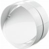 VENTS klapka kruhová spätná 100 mm plastová spojka