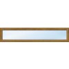 Plastové okno fixné zasklenie ARON Basic biele/zlatý dub 1150x600 mm (neotvárateľné)