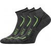 VOXX ponožky Rex 11 tmavo šedé melé 3 páry 47-50 113591