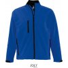 SOL´S RELAX / Pánska 3-vrstvová softshellová bunda - royal blue XXXL