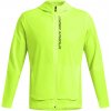 Pánska bunda Under Armour, OUTRUN THE STORM JACKET reflexný neón,čierna, M