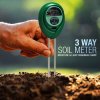 3v1 Soil Tester PH, Merač vlhkosti a Intenzity slnečného svetla