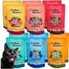 Dolina Noteci SUPERFOOD VLHKÉ KRMIVO SÁČKY MIX CHUTÍ PRE MAČKU 12x85G