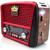 Sieťovo-batériové rádio AM, FM, SW Golon RX-BT455S