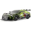 Drift Sport RC Auto GTR 4WD 1:16 RTR so dymom a LED osvetlením zelené