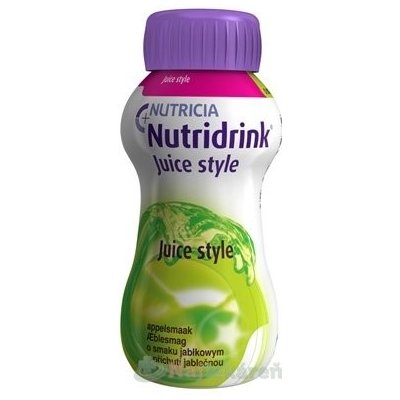 Nutridrink Juice Style, s jablkovou príchuťou (inov.2021) 4x200ml
