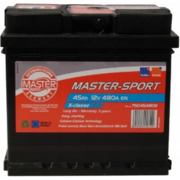 Master-Sport 12V 45Ah 480A 780454802