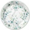 Tanier papierový plytký malý 18cm/8ks listy