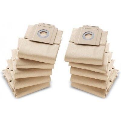 Kärcher Papierové filtračné vrecká, 10 x , T 7/1, T 9/1, T 10/1 6.904-333.0