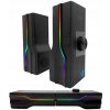 Sada počítačových reproduktorov Soundbar LED RGB Media-tech Aragor 2.0 8W
