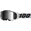100% Armega Atac mirror silver lens