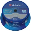 Verbatim BD-R, Single Layer 25GB, spindle, 43837, 6x, 25-pack