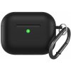 VSETKONAMOBIL 122574 HOOK Silikónový obal pre Apple AirPods Pro 3 čierny