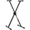 Hercules KS110B Skladací klávesový stojan Black