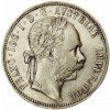 Stříbrná mince 1 zlatník František Josef I. Rakouská ražba 1881