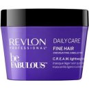 Revlon Be Fabulous Lightweight Mask lehká výživná maska pro jemné vlasy 200 ml