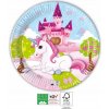 PROCOS Papierový tanier 20cm jednorožec