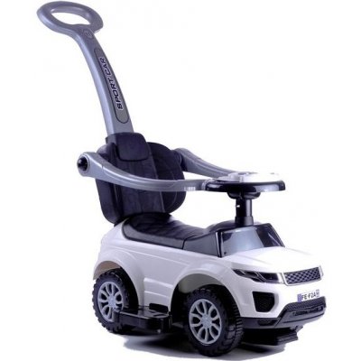 Majlo Toys Range Rover s vodiacou tyčou 3v1 biele