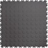 Grafitová plastová (PVC) záťažová dlažba Fortelock Industry ECO Premium (peniažky) - dĺžka 51 cm, šírka 51 cm, výška 0,7 cm