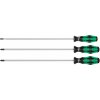 Wera 335/350/355/3 Screwdriver Set Kraftform Plus, 300mm Blades
