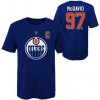 Outerstuff Dětské tričko Connor McDavid Edmonton Oilers NHL Captains Name and Number Veľkosť: Detské XL (14 - 16 rokov)