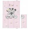 CEBA Podložka prebaľovacia cestovná 50x80 Disney Minnie & Mickey Pink