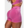 Nebbia Bezšvové push-up šortky s vysokým pásom TOTALLY SEAMLESS 304 - pink - L