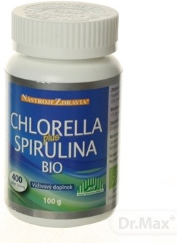 Nástoje zdraví Chlorella Plus Spirulina Bio 400 tabliet od 7,19 € - Heureka .sk