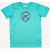 Columbia Mirror Creek Short Sleeve Graphic Shirt tyrkysová