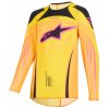 Dres TECHSTAR NOMUR YOUTH, ALPINESTARS, dětské (oranžová/žlutá/růžová, vel. L)
