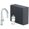Hansgrohe Aqittura M91 - Drezová batéria s výsuvnou koncovkou, SodaSystem, sBox, chróm - 76836000