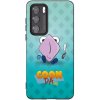 Picasee silikonový černý obal pro Huawei P40 - COONDA holátko - světlá
