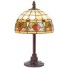 Vitrážová lampa tiffany stolová 20*34