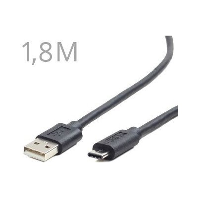 GEMBIRD Kábel USB 2.0 - USB 3.1 Type C 1,8M CCP-USB2-AMCM-6
