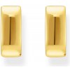 Thomas Sabo CR743-413-39 Bold - Gold-plated Square Hoop Earrings 13,4 mm Ladies