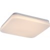 RABALUX 77137 Lowar vonkajšie stropné svietidlo so senzorom 285x285mm LED 18W/1150lm 3000K IP44 biela