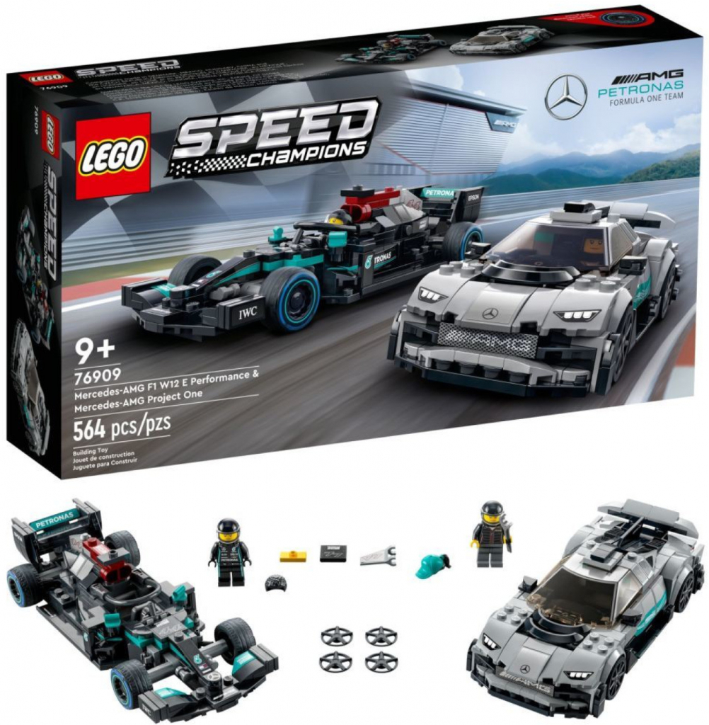 LEGO® Speed Champions 76909 Mercedes-AMG F1 W12 E Performance a Mercedes-AMG  Project One od 67,92 € - Heureka.sk