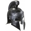 maska Sparťanská helma helma s plastovým chocholom na Rimana alebo gladiátora PT3460066