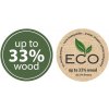 Kvetináč RYFO ECO WOOD 19,5 cm - farba: naturo ECO - - - Prosperplast