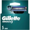 GILLETTE Mach3 náhradné holiace hlavice 5 ks - Gillette Mach3 5 ks
