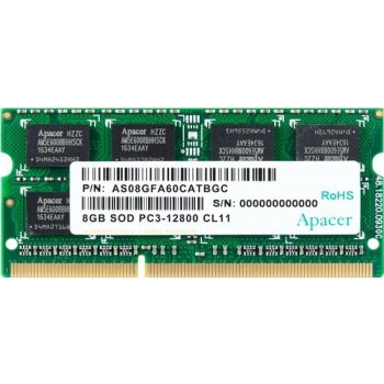 Apacer DDR3 8GB 1600MHz CL11 DV.08G2K.KAM